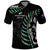 Personalised New Zealand Silver Fern Rugby Polo Shirt Paua Shell With Champions Trophy History NZ Forever - Wonder Print Shop