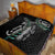 Personalised New Zealand Silver Fern Rugby Quilt Paua Shell With Champions Trophy History NZ Forever - Wonder Print Shop