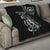 Personalised New Zealand Silver Fern Rugby Quilt Paua Shell With Champions Trophy History NZ Forever - Wonder Print Shop