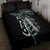 Personalised New Zealand Silver Fern Rugby Quilt Bed Set Paua Shell With Champions Trophy History NZ Forever - Wonder Print Shop