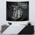 Personalised New Zealand Silver Fern Rugby Tapestry Paua Shell With Champions Trophy History NZ Forever - Wonder Print Shop