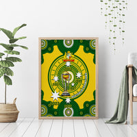 Australia Cricket Canvas Wall Art 2023 World Cup 6th Champions Trophy National Color - Wonder Print Shop