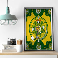 Australia Cricket Canvas Wall Art 2023 World Cup 6th Champions Trophy National Color - Wonder Print Shop