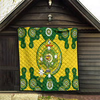 Australia Cricket Quilt 2023 World Cup 6th Champions Trophy National Color - Wonder Print Shop