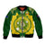 Australia Cricket Sleeve Zip Bomber Jacket 2023 World Cup 6th Champions Trophy National Color - Wonder Print Shop