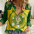 Australia Cricket Women Casual Shirt 2023 World Cup 6th Champions Trophy National Color - Wonder Print Shop