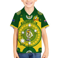 Personalised Australia Cricket Hawaiian Shirt 2023 World Cup 6th Champions Trophy National Color - Wonder Print Shop