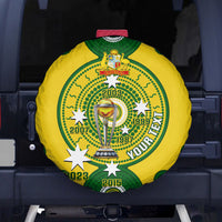 Personalised Australia Cricket Spare Tire Cover 2023 World Cup 6th Champions Trophy National Color - Wonder Print Shop