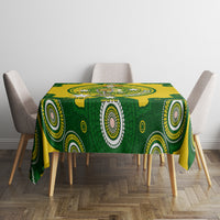 Personalised Australia Cricket Tablecloth 2023 World Cup 6th Champions Trophy National Color - Wonder Print Shop