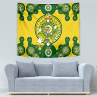Personalised Australia Cricket Tapestry 2023 World Cup 6th Champions Trophy National Color - Wonder Print Shop