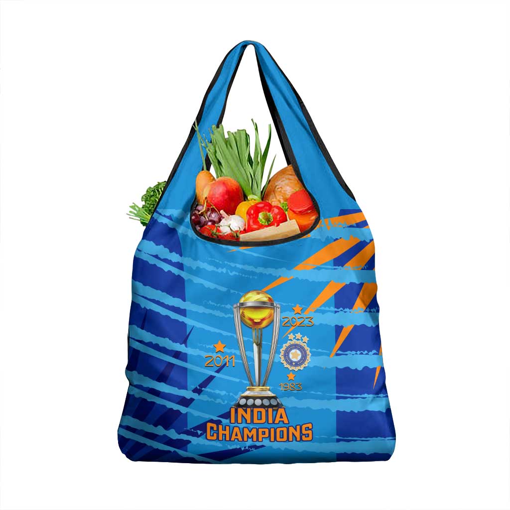 India Cricket Grocery Bag World Cup 3rd Champions Proud