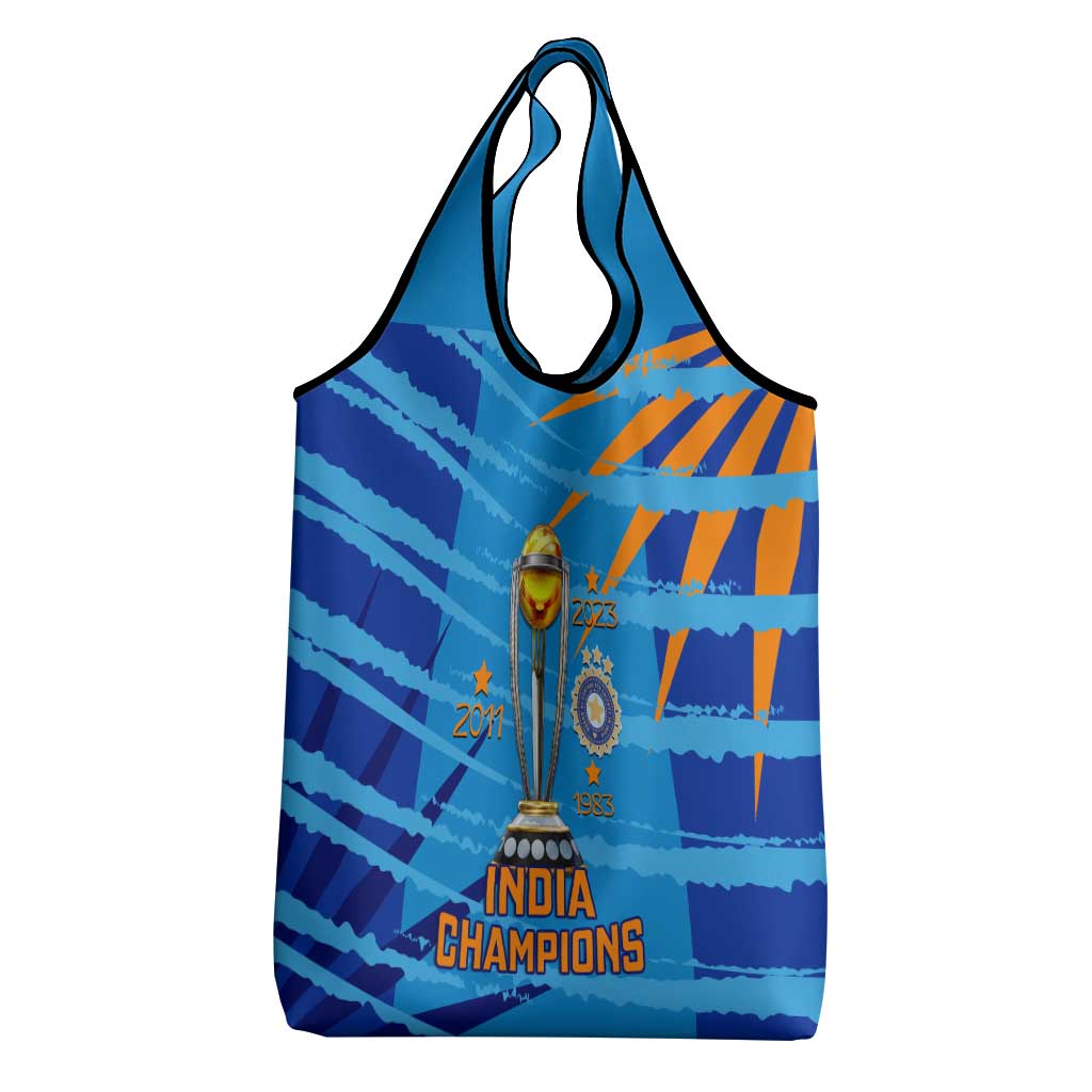 India Cricket Grocery Bag World Cup 3rd Champions Proud