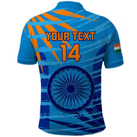 Custom India Cricket Polo Shirt 2023 World Cup 3rd Champions Proud - Wonder Print Shop