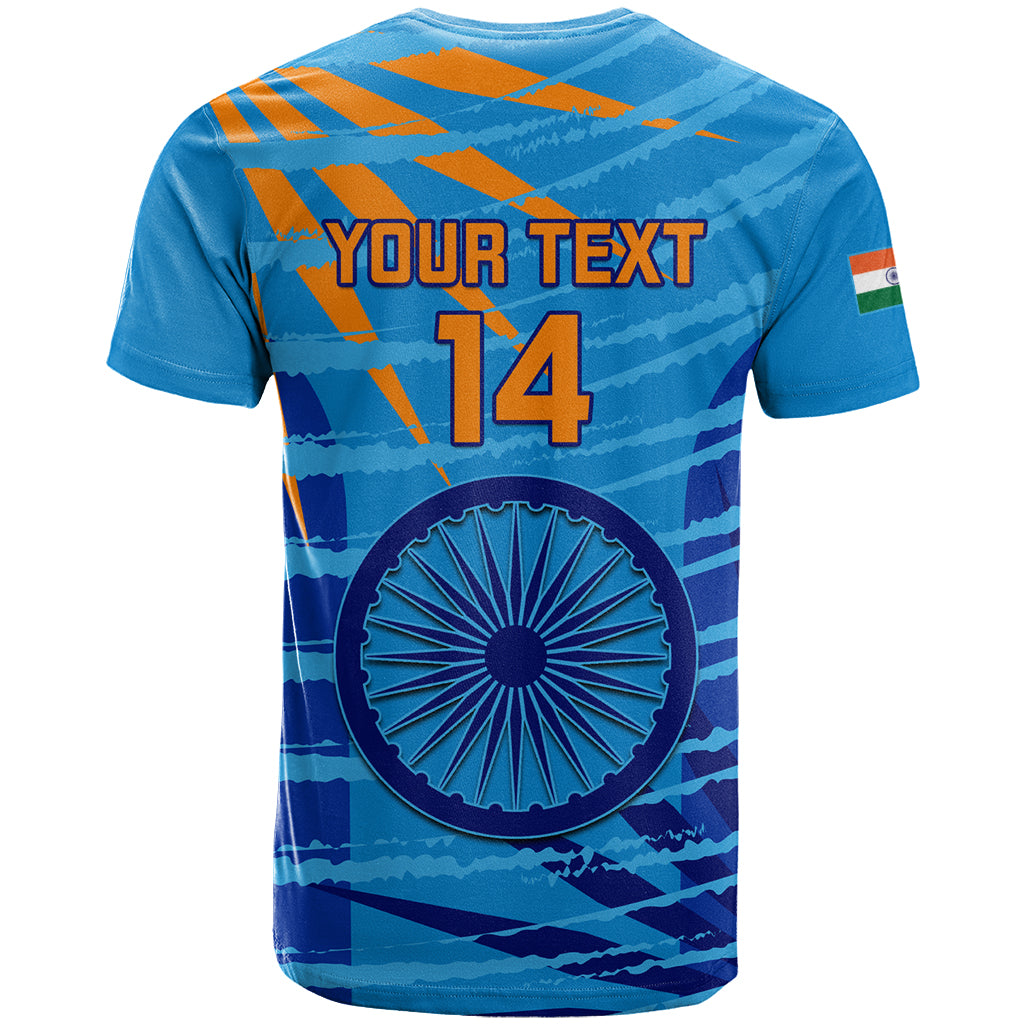Custom India Cricket T Shirt 2023 World Cup 3rd Champions Proud - Wonder Print Shop