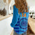 Custom India Cricket Women Casual Shirt 2023 World Cup 3rd Champions Proud - Wonder Print Shop