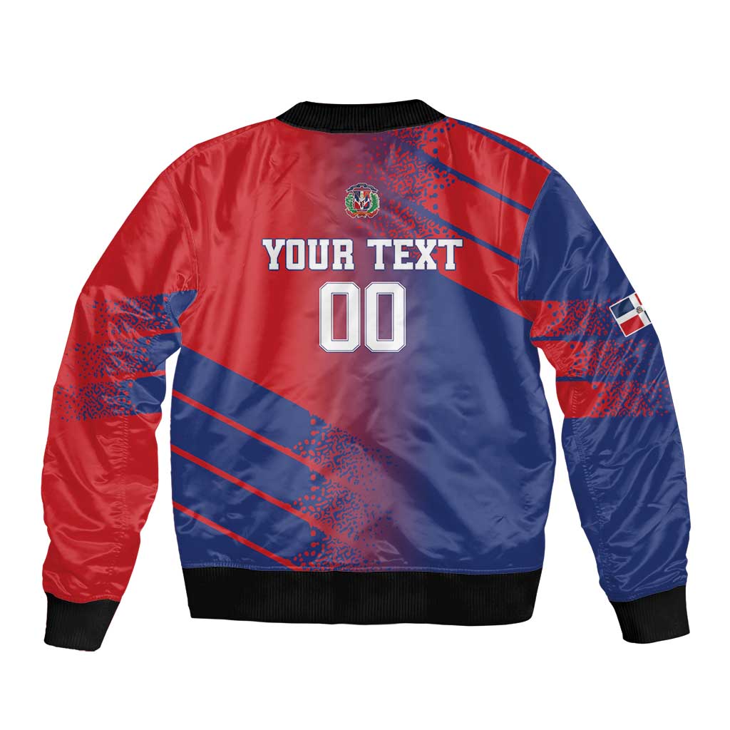 Custom Baseball Dominicana Bomber Jacket Go Champions Grunge Style - Wonder Print Shop