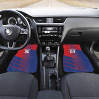 Custom Baseball Dominicana Car Mats Go Champions Grunge Style - Wonder Print Shop