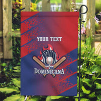 Custom Baseball Dominicana Garden Flag Go Champions Grunge Style - Wonder Print Shop