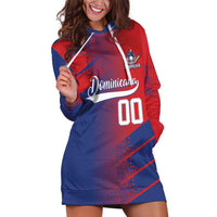 Custom Baseball Dominicana Hoodie Dress Go Champions Grunge Style - Wonder Print Shop