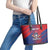 Custom Baseball Dominicana Leather Tote Bag Go Champions Grunge Style - Wonder Print Shop