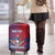 Custom Baseball Dominicana Luggage Cover Go Champions Grunge Style - Wonder Print Shop