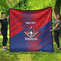 Custom Baseball Dominicana Quilt Go Champions Grunge Style - Wonder Print Shop