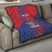 Custom Baseball Dominicana Quilt Go Champions Grunge Style - Wonder Print Shop