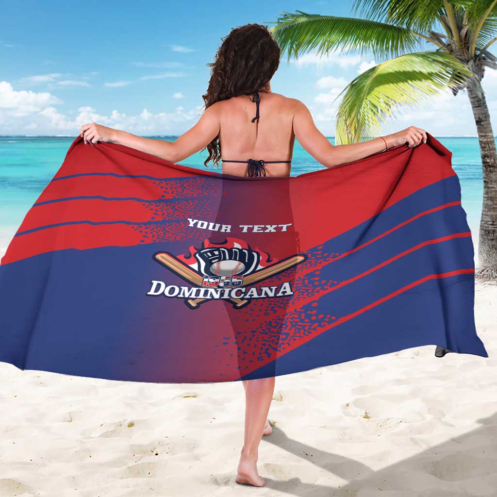 Custom Baseball Dominicana Sarong Go Champions Grunge Style - Wonder Print Shop