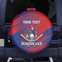 Custom Baseball Dominicana Spare Tire Cover Go Champions Grunge Style - Wonder Print Shop