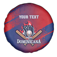Custom Baseball Dominicana Spare Tire Cover Go Champions Grunge Style - Wonder Print Shop
