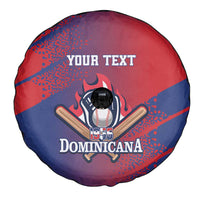Custom Baseball Dominicana Spare Tire Cover Go Champions Grunge Style - Wonder Print Shop