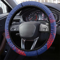 Baseball Dominicana Steering Wheel Cover Go Champions Grunge Style - Wonder Print Shop