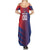 Custom Baseball Dominicana Summer Maxi Dress Go Champions Grunge Style - Wonder Print Shop