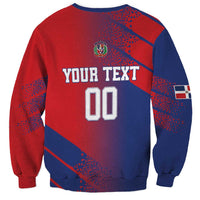 Custom Baseball Dominicana Sweatshirt Go Champions Grunge Style - Wonder Print Shop