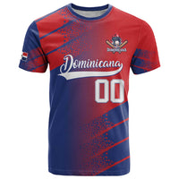 Custom Baseball Dominicana T Shirt Go Champions Grunge Style - Wonder Print Shop