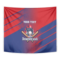 Custom Baseball Dominicana Tapestry Go Champions Grunge Style - Wonder Print Shop