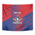 Custom Baseball Dominicana Tapestry Go Champions Grunge Style - Wonder Print Shop