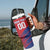 Custom Baseball Dominicana Tumbler With Handle Go Champions Grunge Style - Wonder Print Shop
