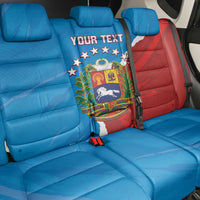 Custom Baseball Venezuela Back Car Seat Cover Go Champions Grunge Style - Wonder Print Shop