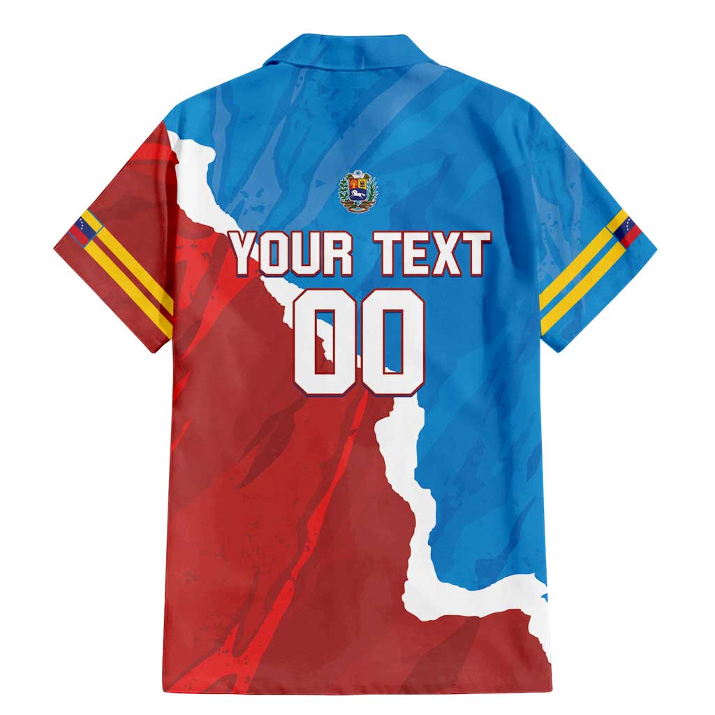 Custom Baseball Venezuela Family Matching Mermaid Dress and Hawaiian Shirt Go Champions Grunge Style - Wonder Print Shop