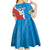 Custom Baseball Venezuela Kid Short Sleeve Dress Go Champions Grunge Style - Wonder Print Shop