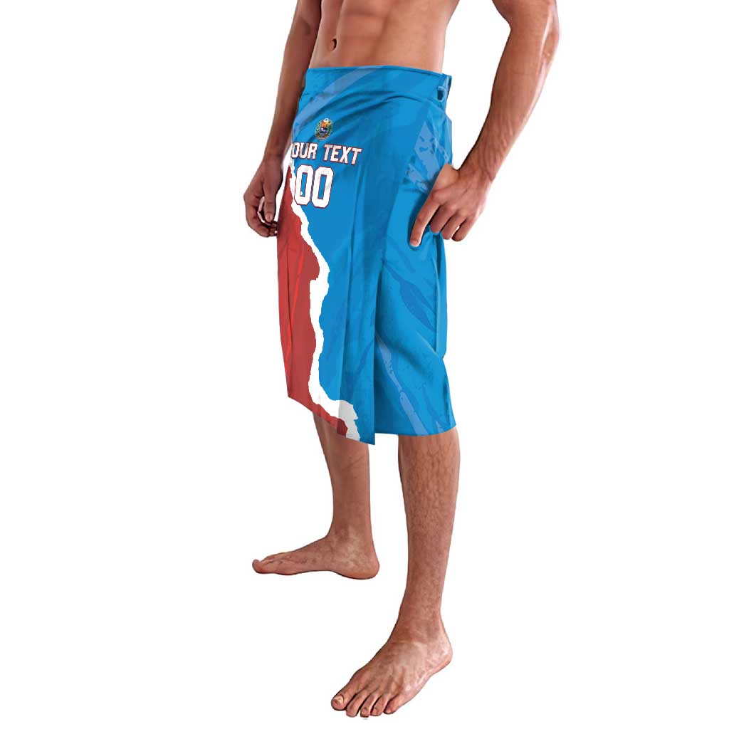 Custom Baseball Venezuela Lavalava Go Champions Grunge Style - Wonder Print Shop