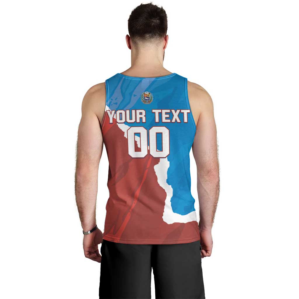 Custom Baseball Venezuela Men Tank Top Go Champions Grunge Style - Wonder Print Shop