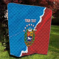 Custom Baseball Venezuela Quilt Go Champions Grunge Style - Wonder Print Shop