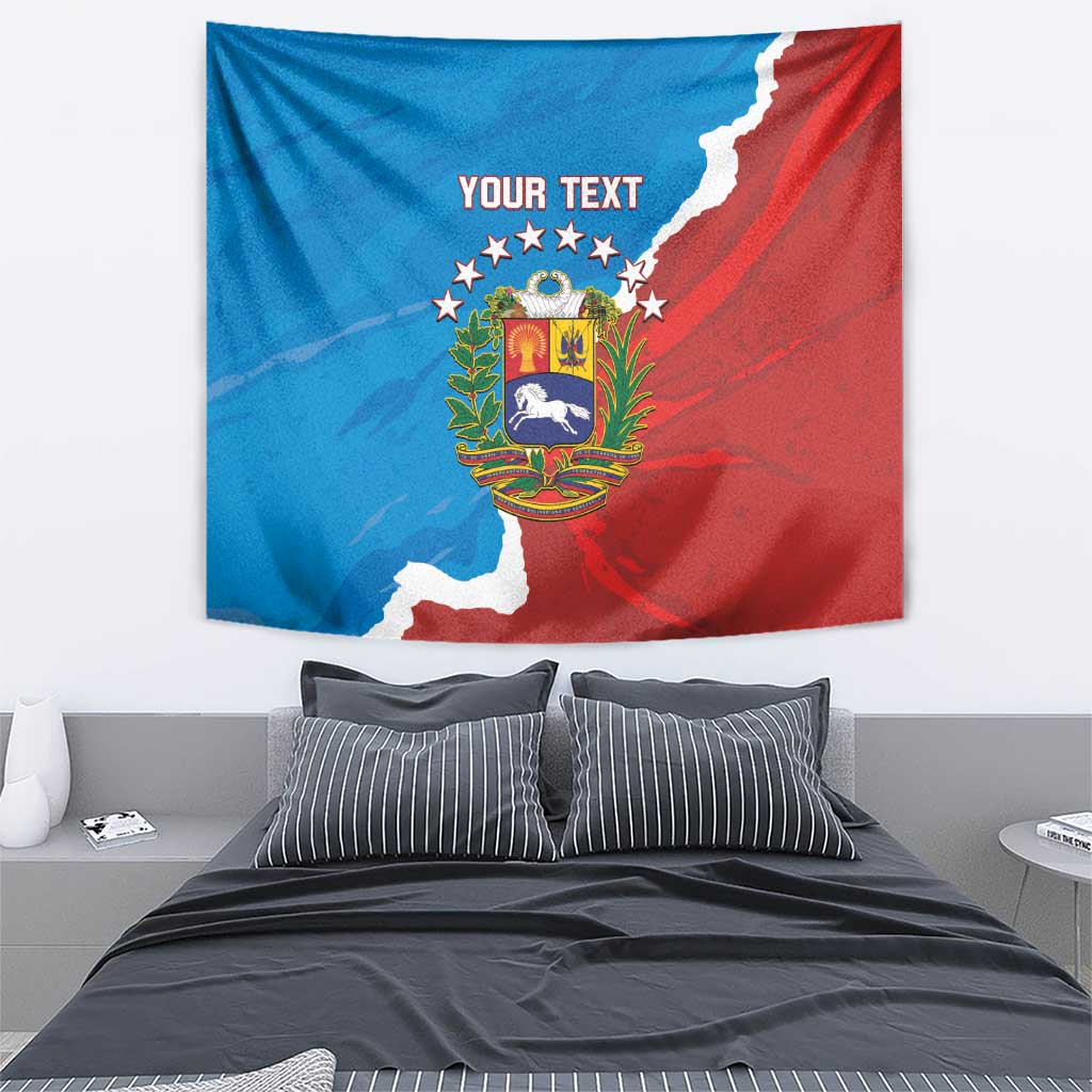 Custom Baseball Venezuela Tapestry Go Champions Grunge Style - Wonder Print Shop