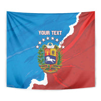 Custom Baseball Venezuela Tapestry Go Champions Grunge Style - Wonder Print Shop