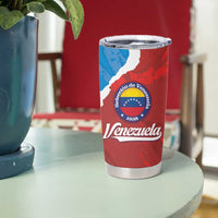 Custom Baseball Venezuela Tumbler Cup Go Champions Grunge Style - Wonder Print Shop