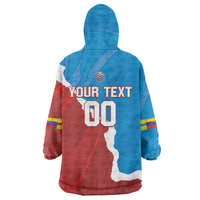 Custom Baseball Venezuela Wearable Blanket Hoodie Go Champions Grunge Style - Wonder Print Shop
