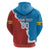 Custom Baseball Venezuela Zip Hoodie Go Champions Grunge Style - Wonder Print Shop
