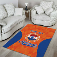 Custom Baseball Netherlands Area Rug Go Champions Sporty Style - Wonder Print Shop